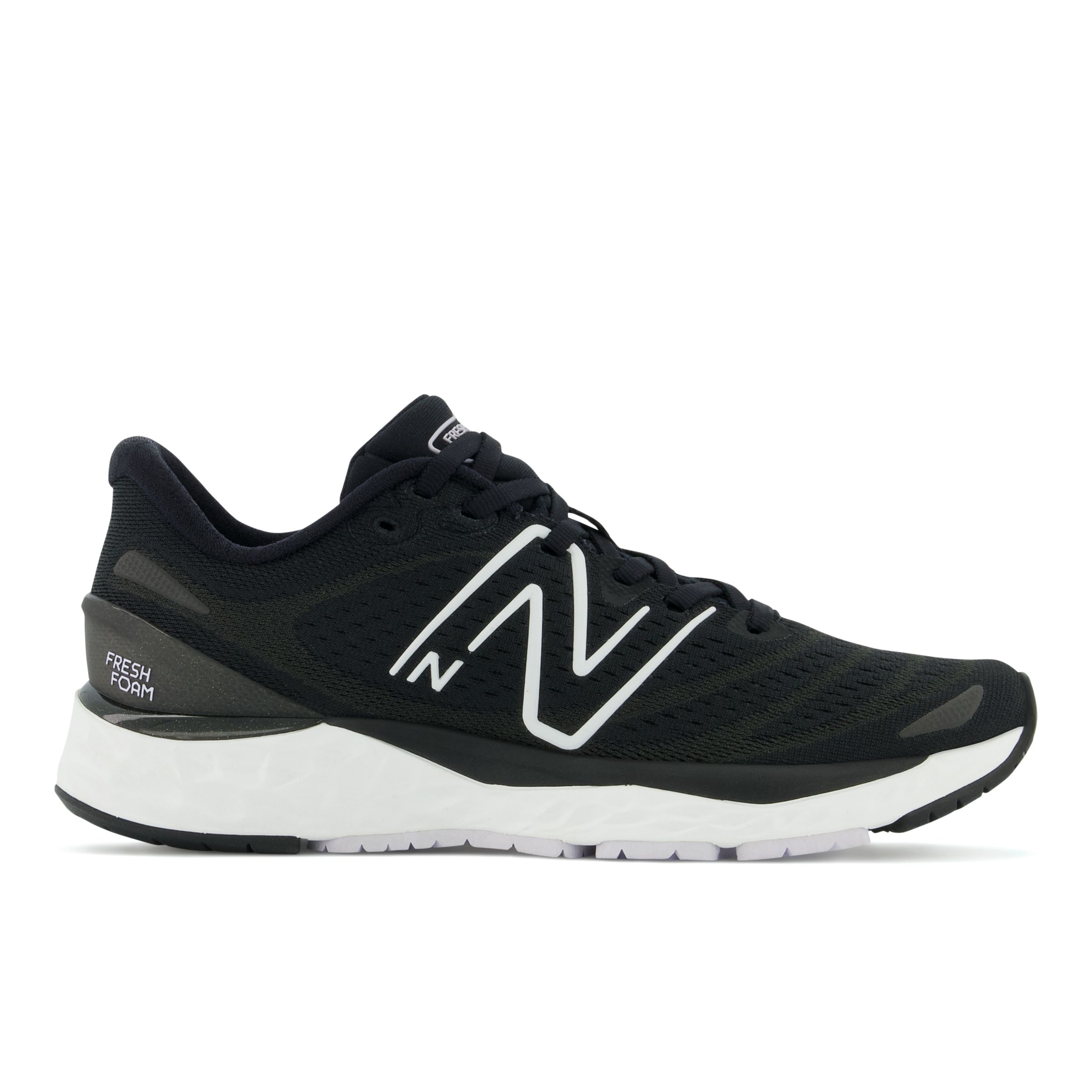 new balance running trainers black