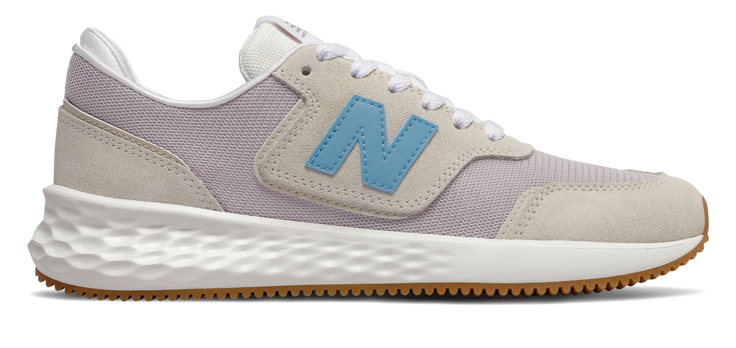 new balance x70 cinza e azul