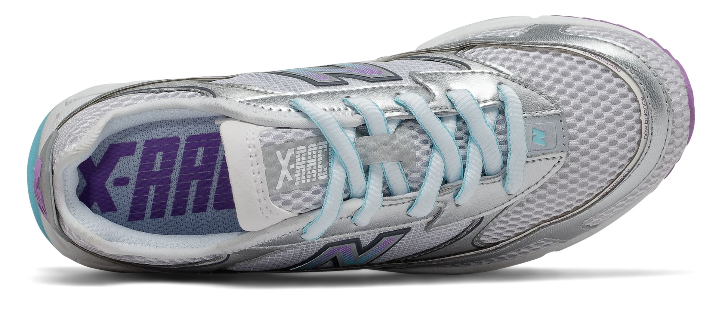 new balance wsxrchkb sneakers silver metallic