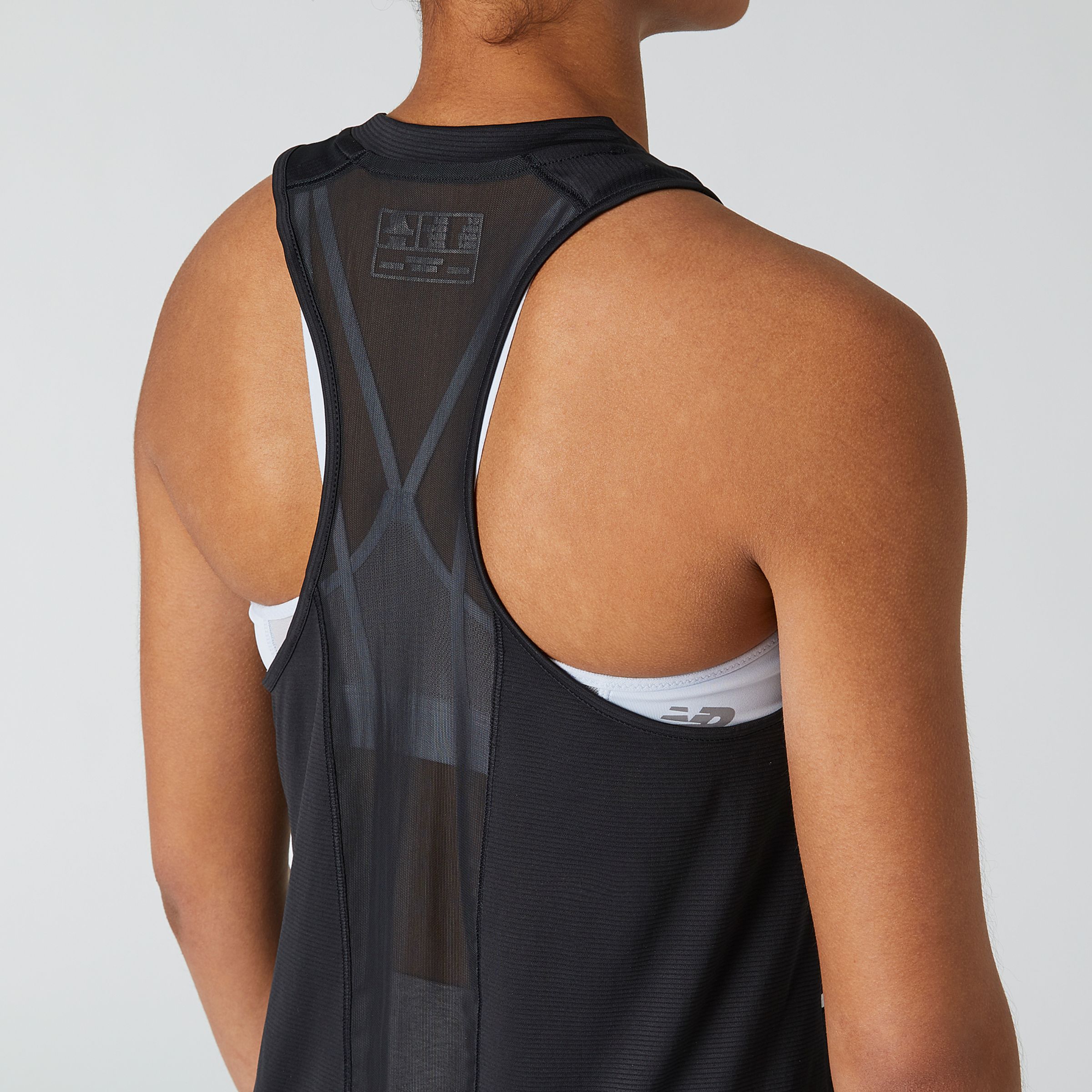 Printed Fast Flight Crop Tank