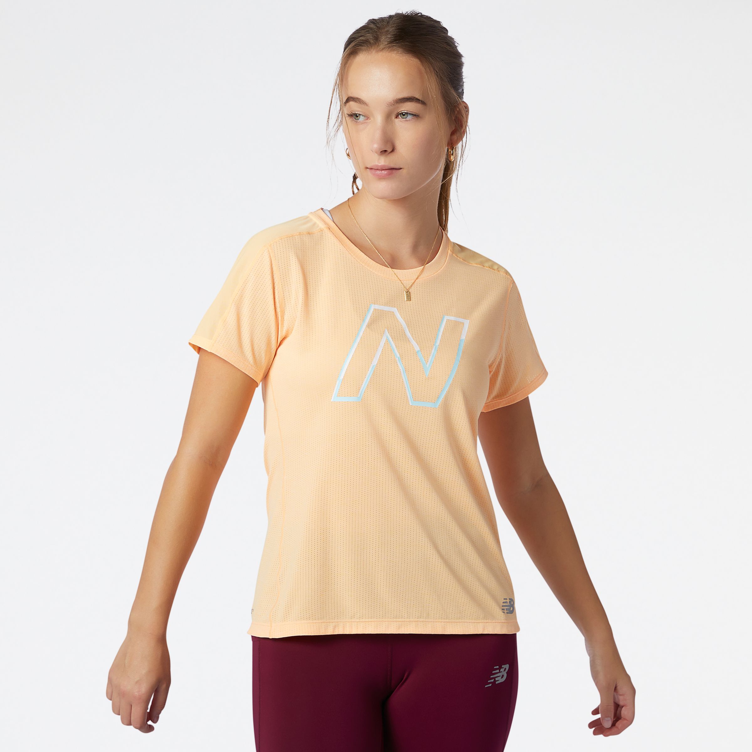 Printed Impact Run Short Sleeve