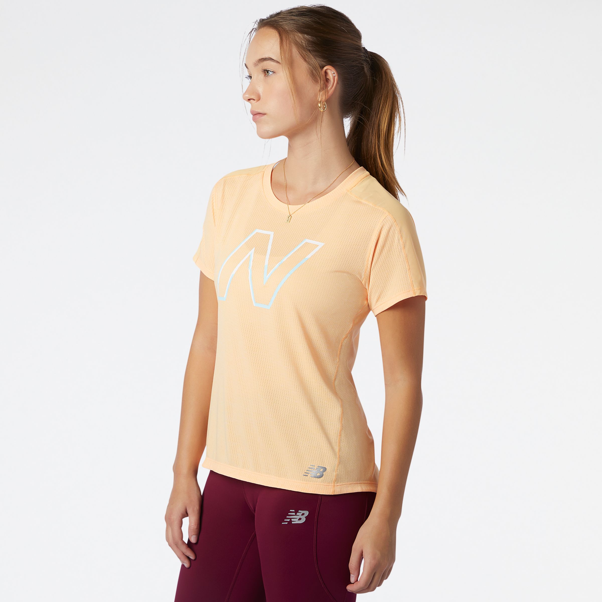 Printed Impact Run Short Sleeve