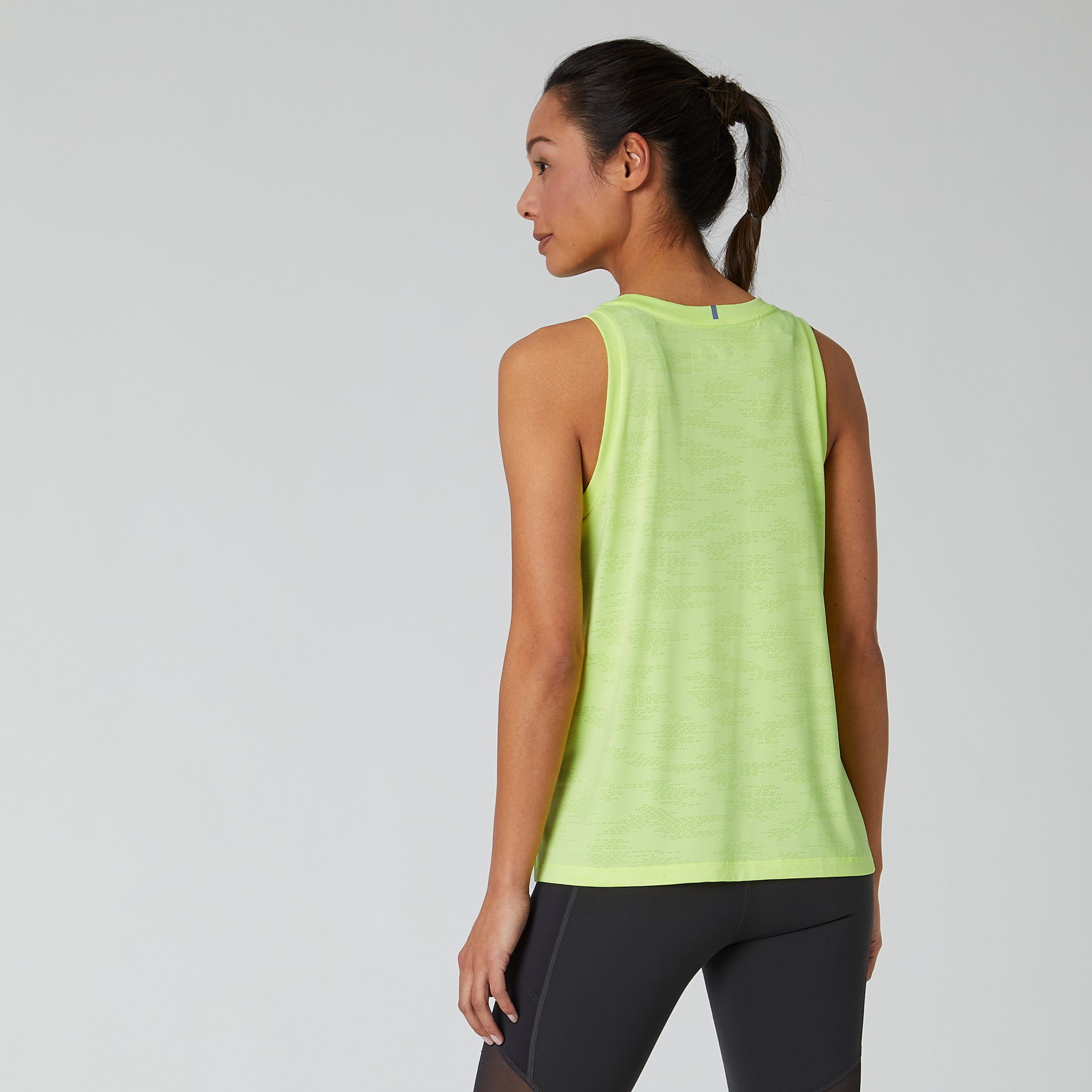 new balance q speed jacquard tank