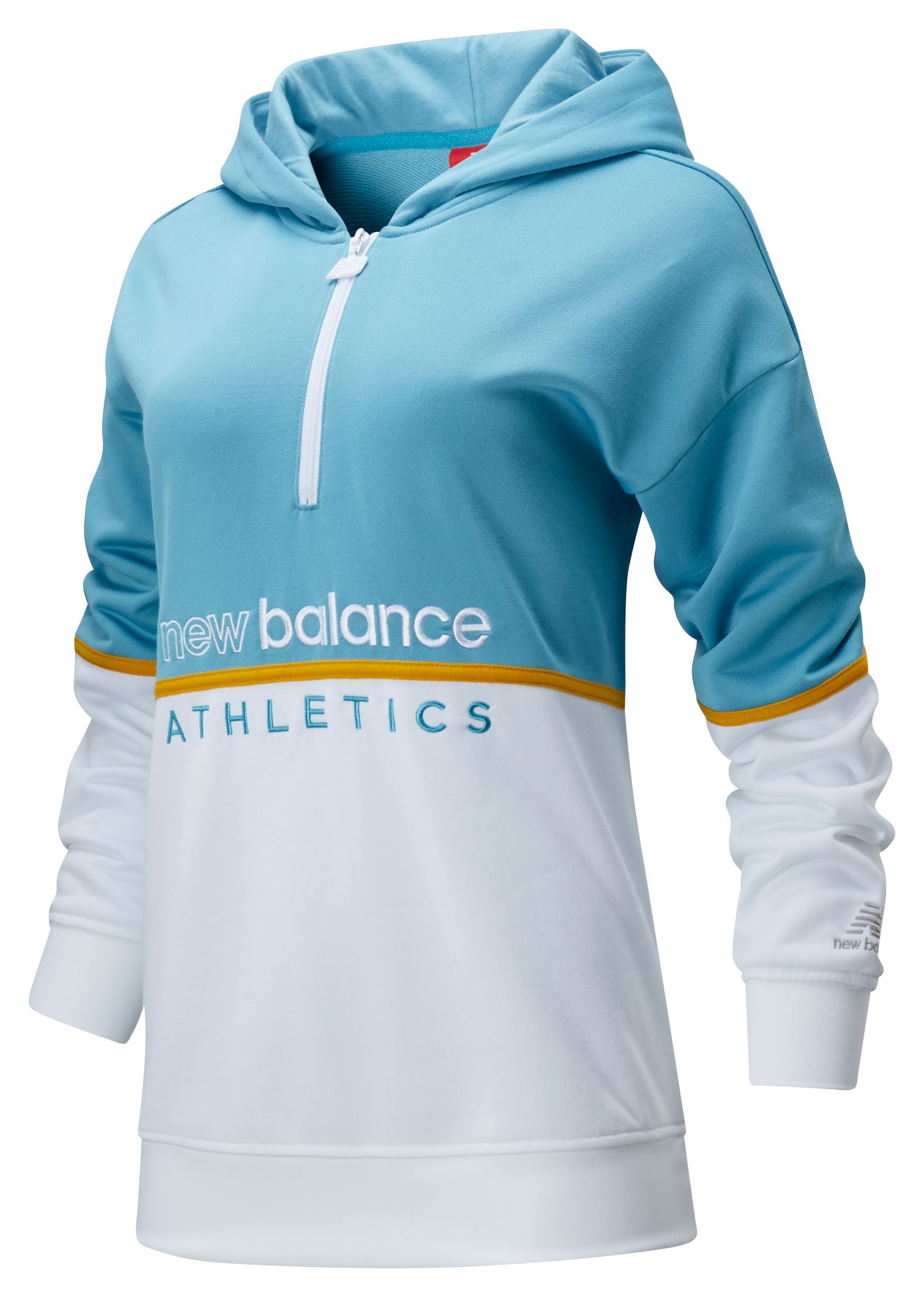 new balance hoodie blue