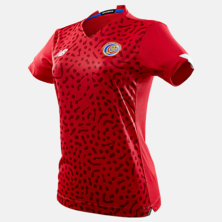 New Balance Costa Rica Home Womens Short Sleeve Jersey, WT030297HME image number null