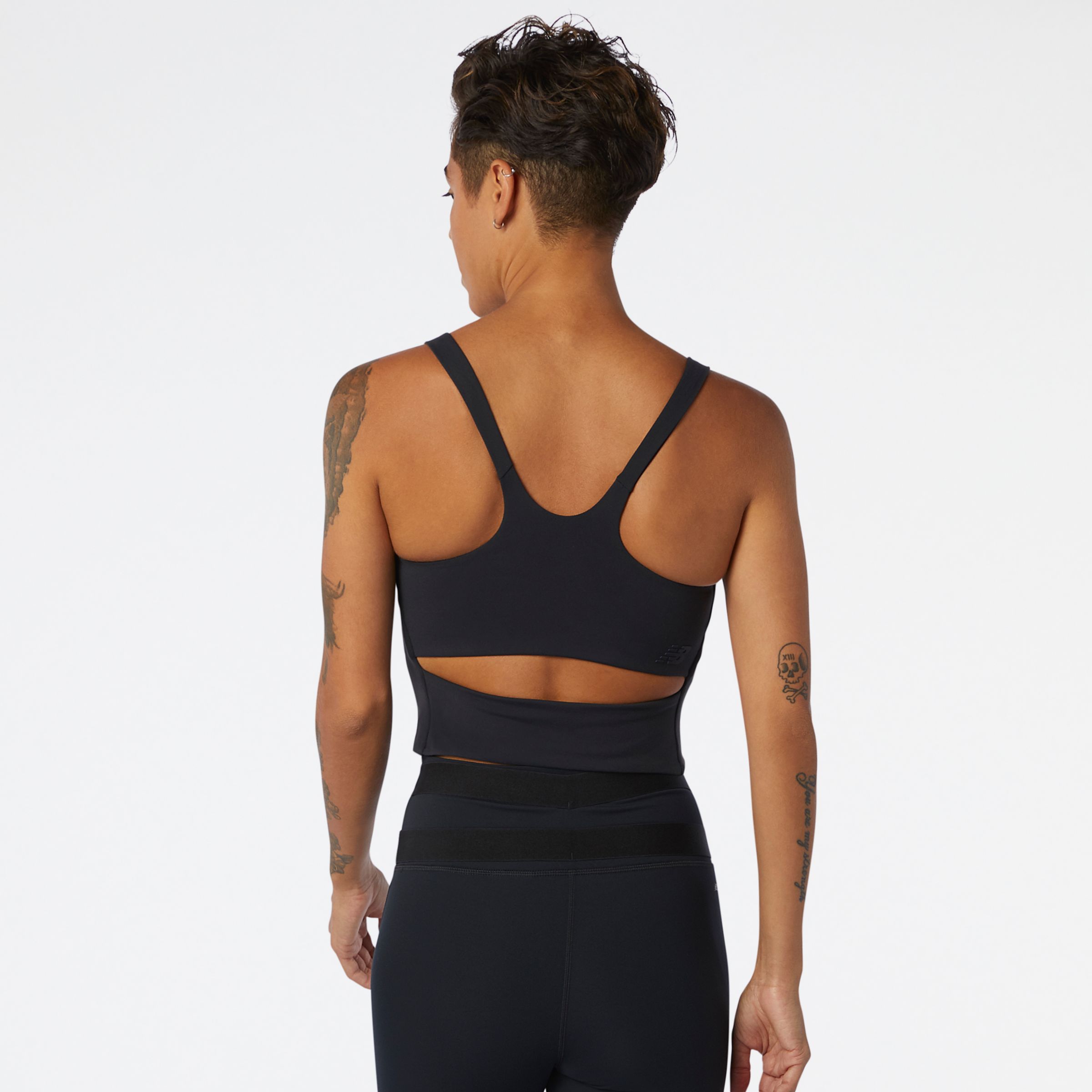 new balance evolve crop top