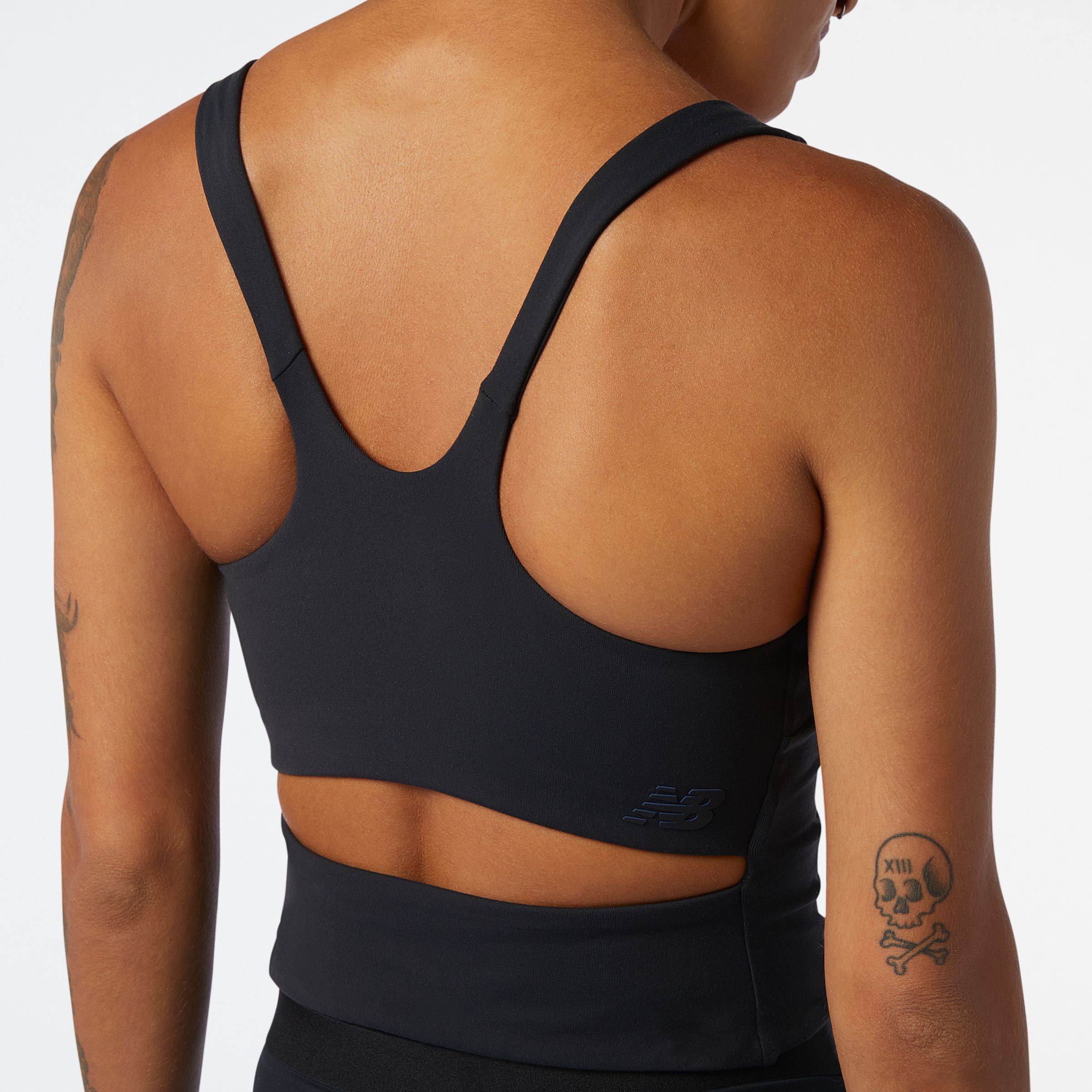 new balance evolve crop tank