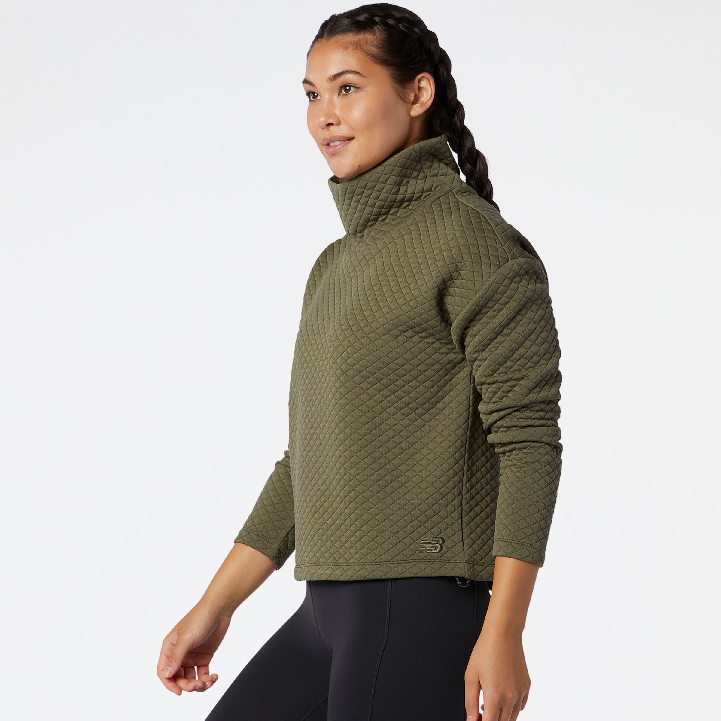 women's nb heat loft funnel pullover