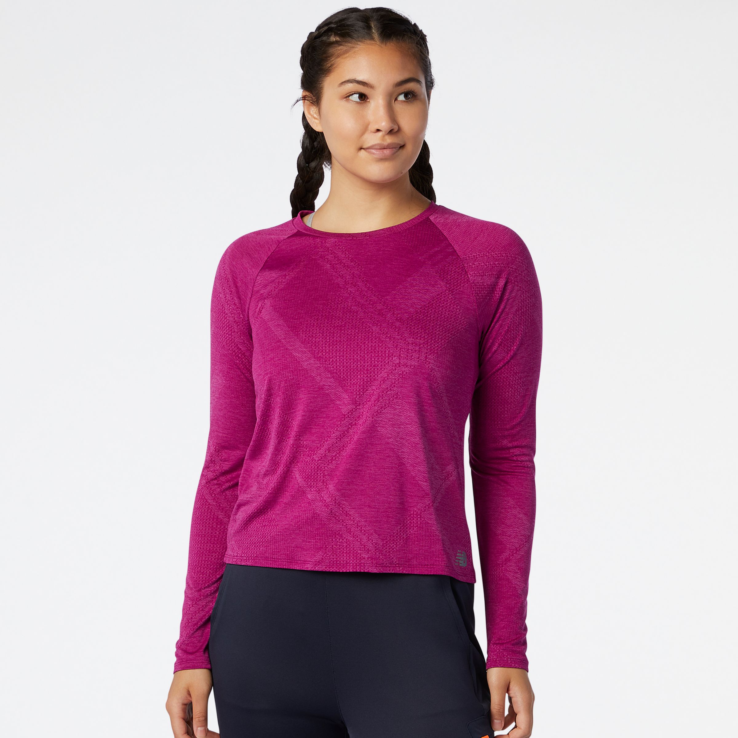 new balance women's long sleeve top