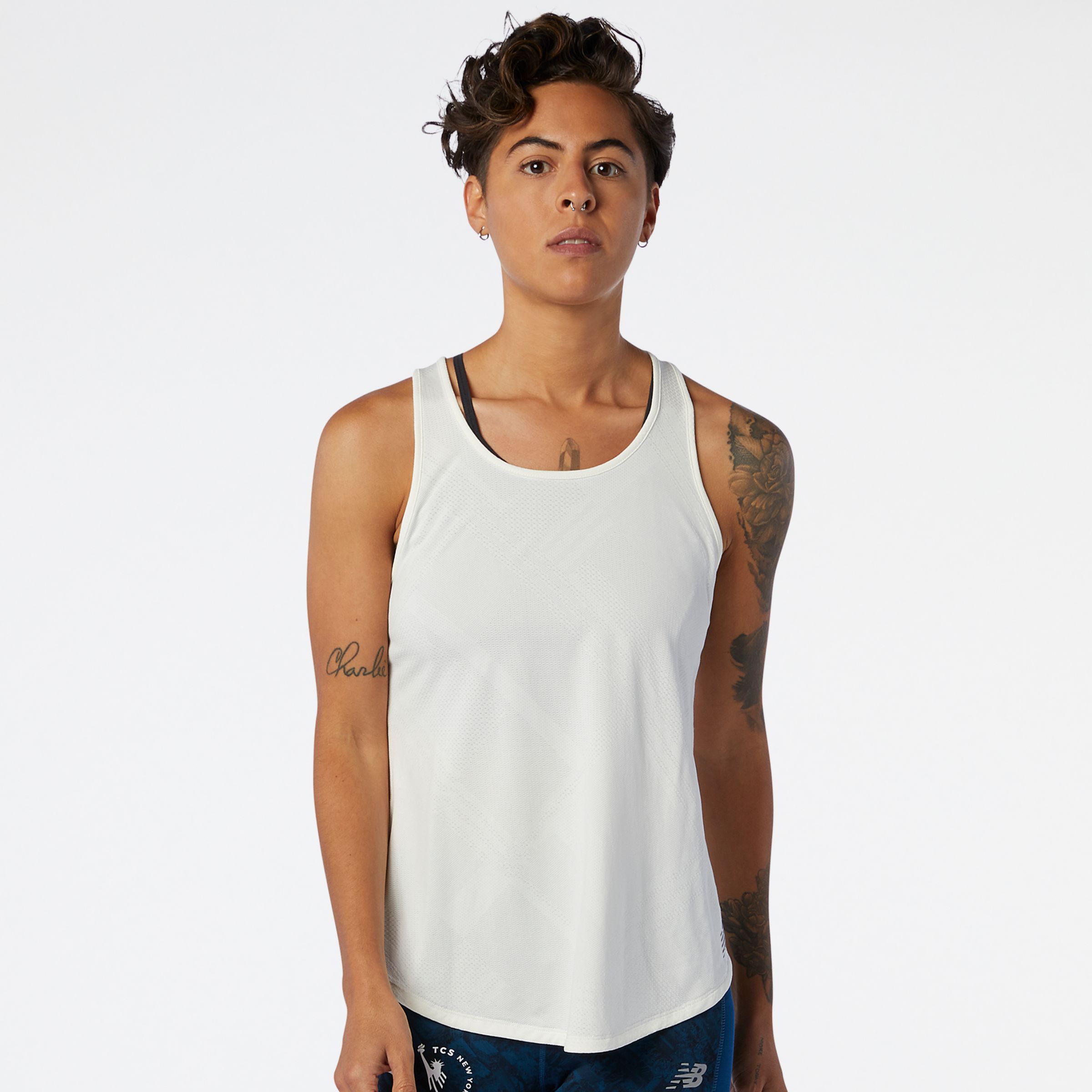 q speed jacquard tank