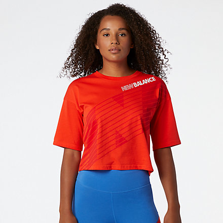 New Balance Essentials NB Speed Graphic Tee, WT03510NEF image number null