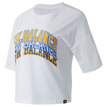 NB NB Athletics Varsity Short Sleeve Graphic Tee, WT03515WT