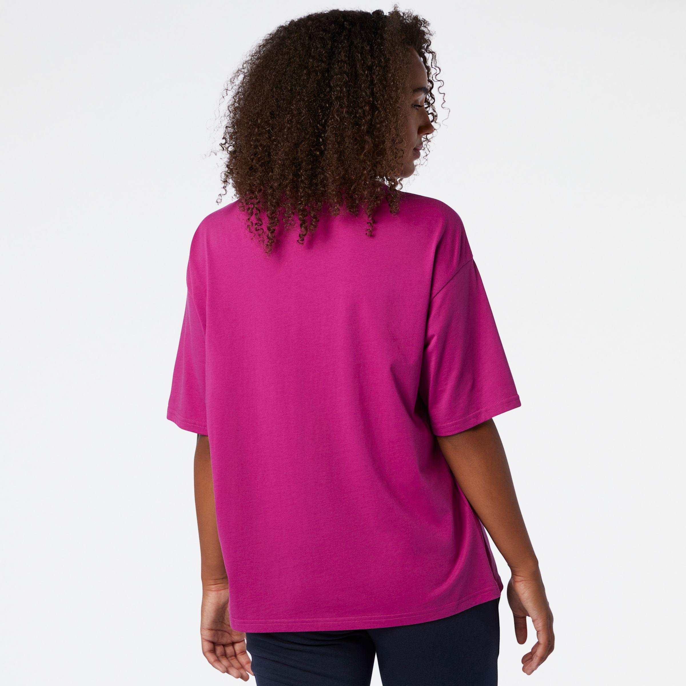 NB Essentials Stacked Logo Tee