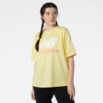 NB Essentials Stacked Logo Tee