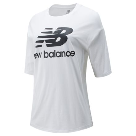 NB Essentials Stacked Logo Tee