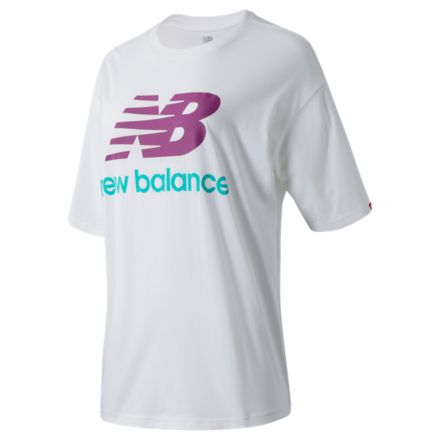 NB Essentials Stacked Logo Tee