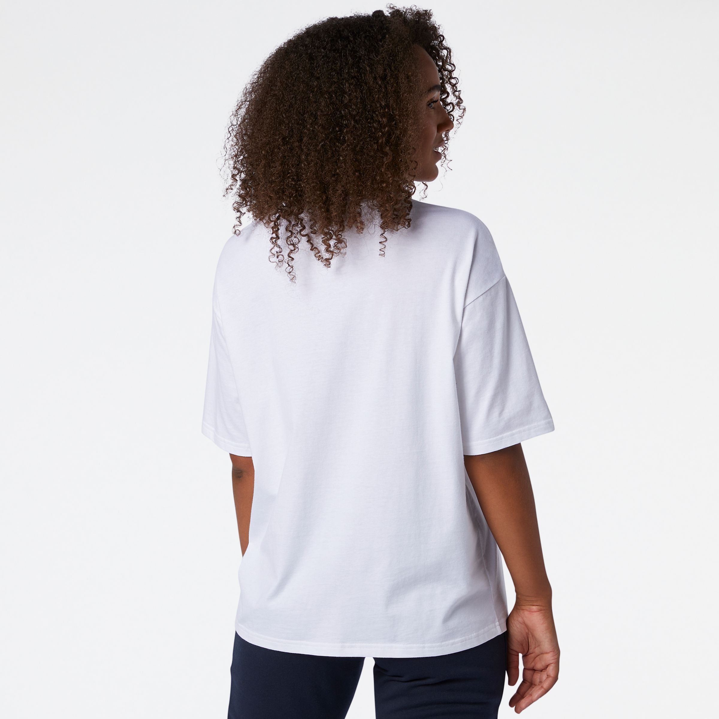 NB Essentials Stacked Logo Tee