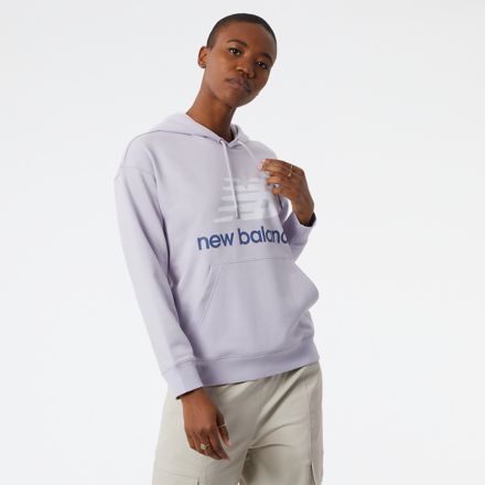 Hombre Sudadera con capucha NB Essentials Stacked Logo Po - New Balance