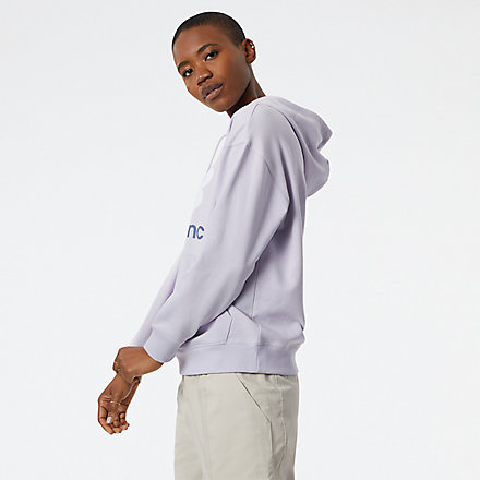 NB Essentials Stacked Logo Oversized Pullover Hoodie