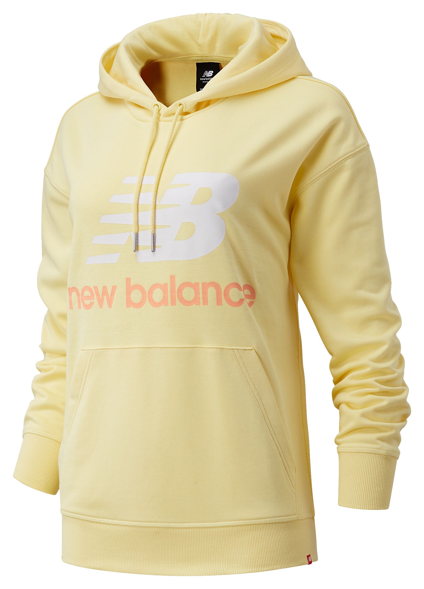NB Essentials Stacked Logo Oversized Pullover Hoodie
