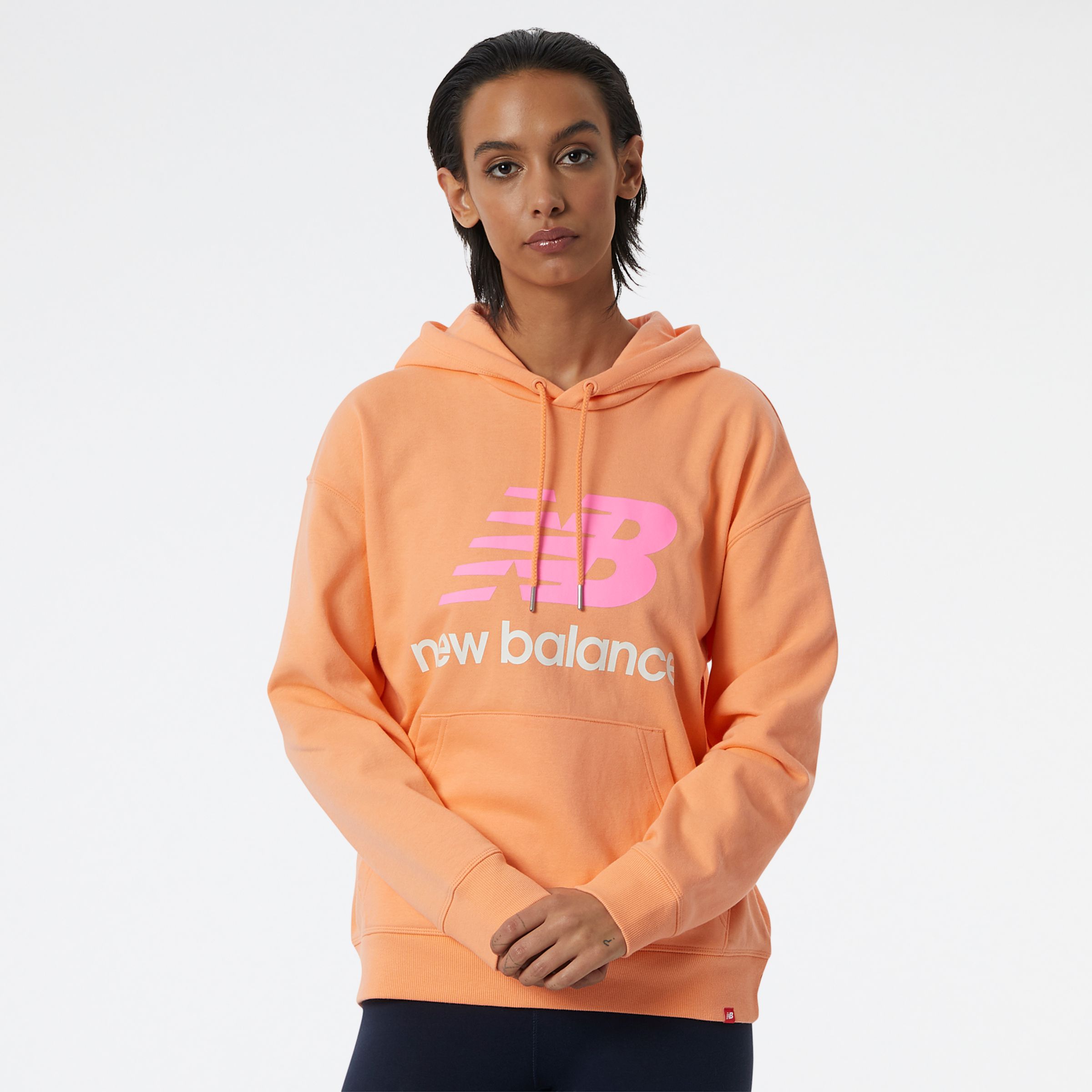 new balance peach hoodie