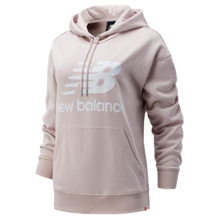 NB Essentials Stacked Logo Oversized Hoodie