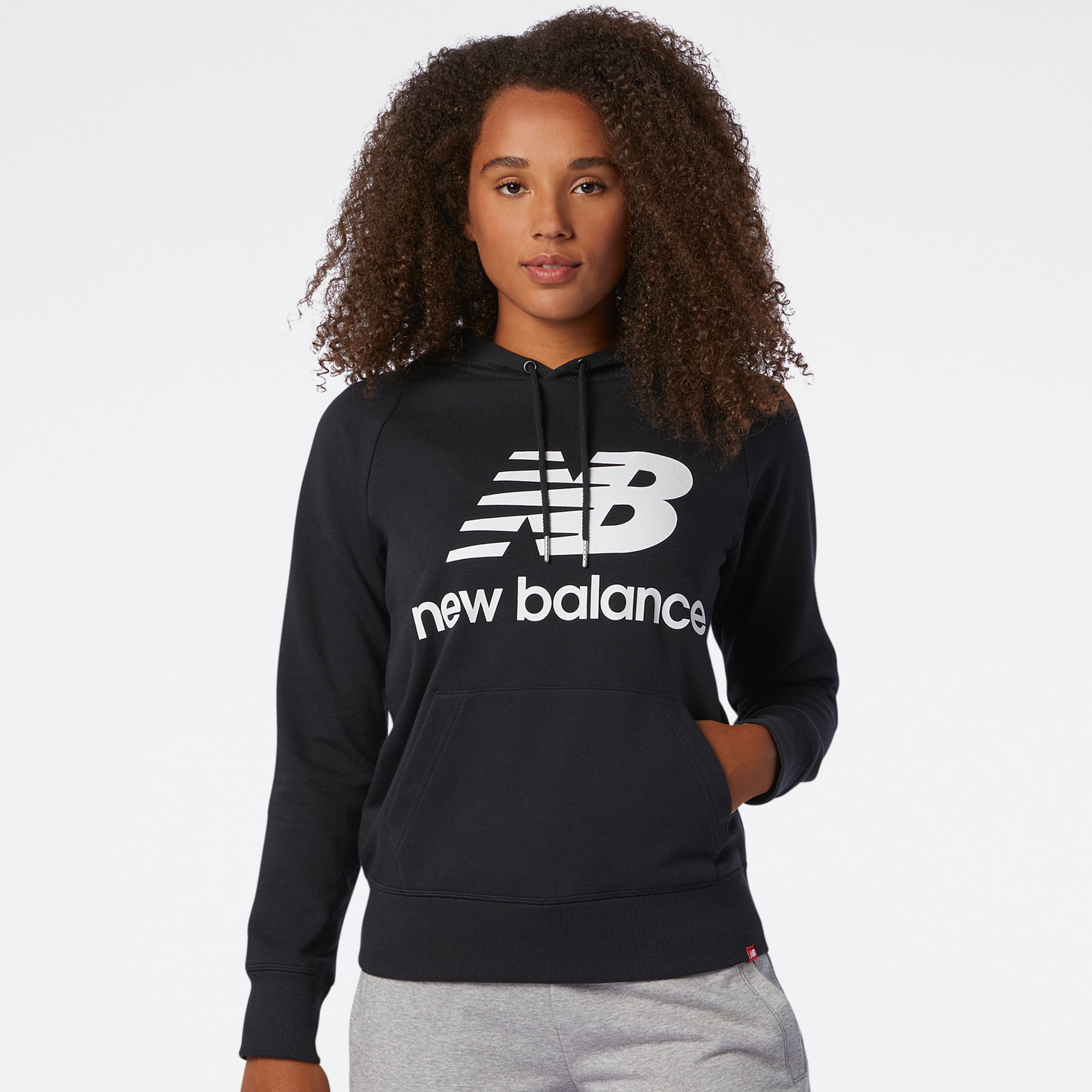 new balance essentials hoodie