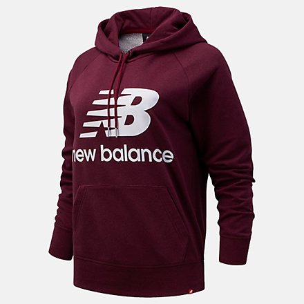 New Balance NB Essentials Pullover Hoodie, WT03550GTH image number null