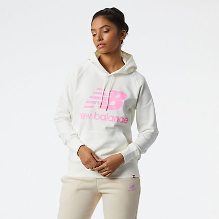 New Balance NB Essentials Pullover Hoodie, WT03550SST image number null