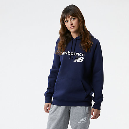 New Balance NB Classic Core Fleece Hoodie, WT03810PGM image number null