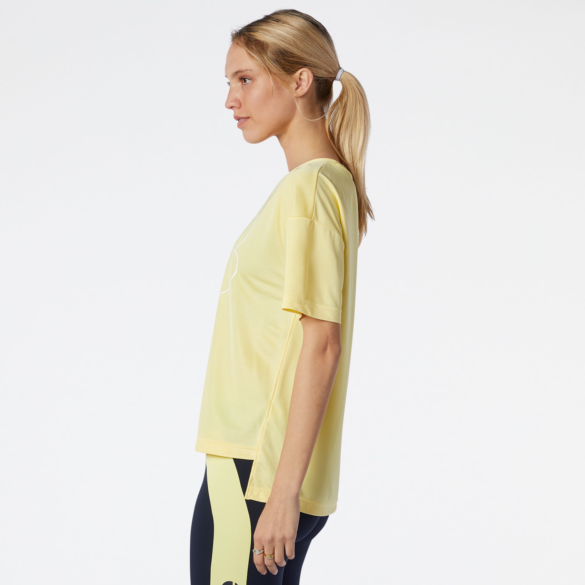 Achiever Mesh Graphic Top