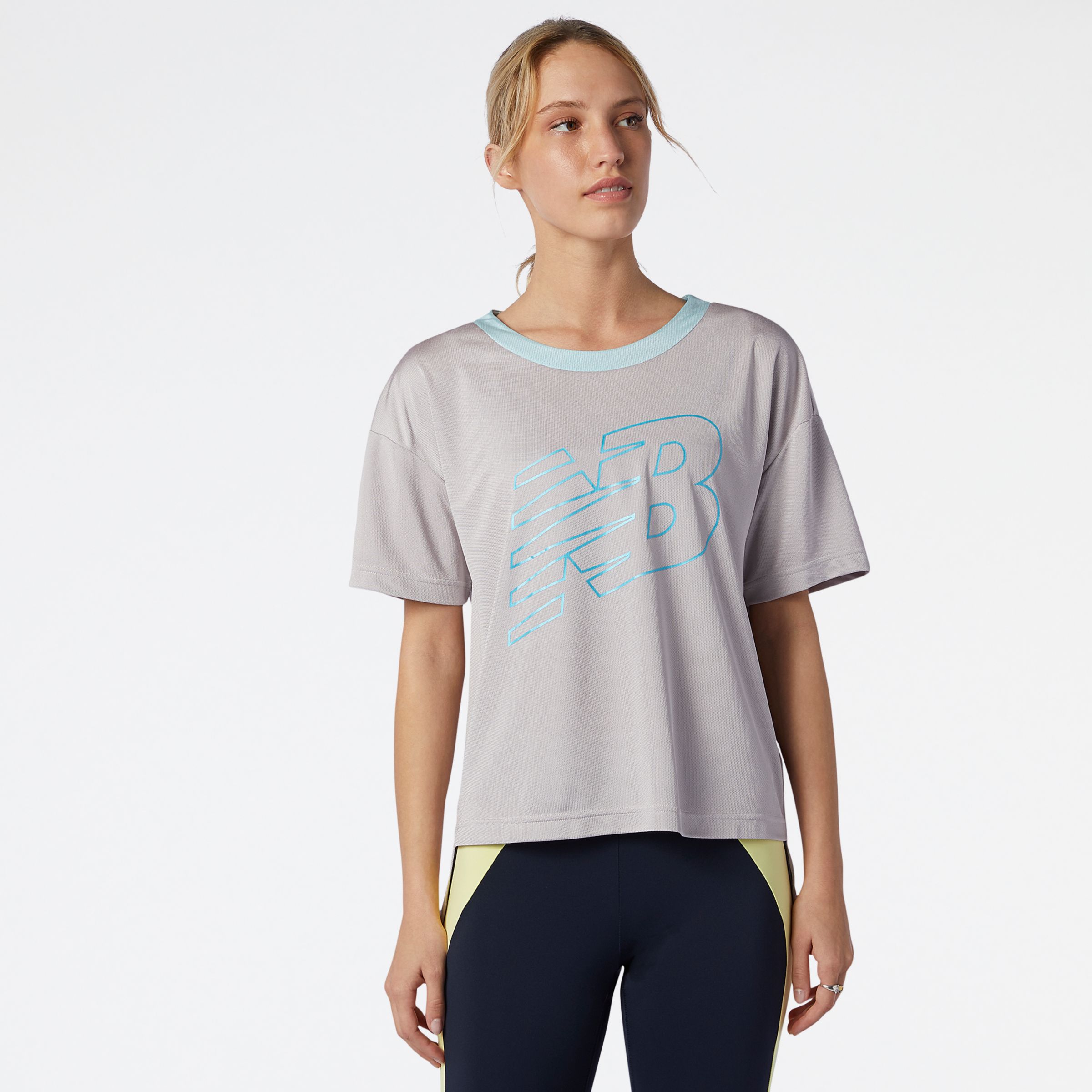 Achiever Mesh Graphic Top