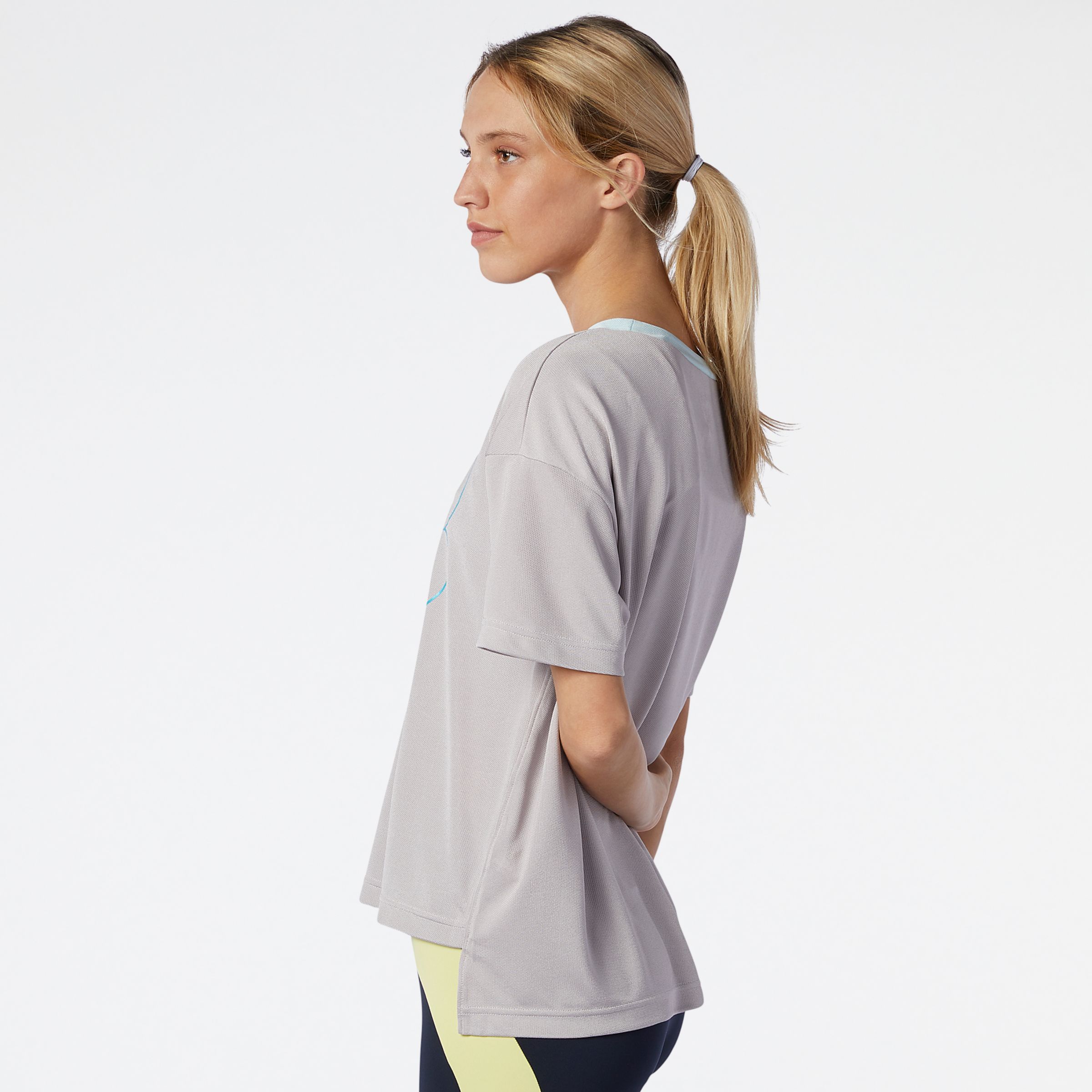 Achiever Mesh Graphic Top