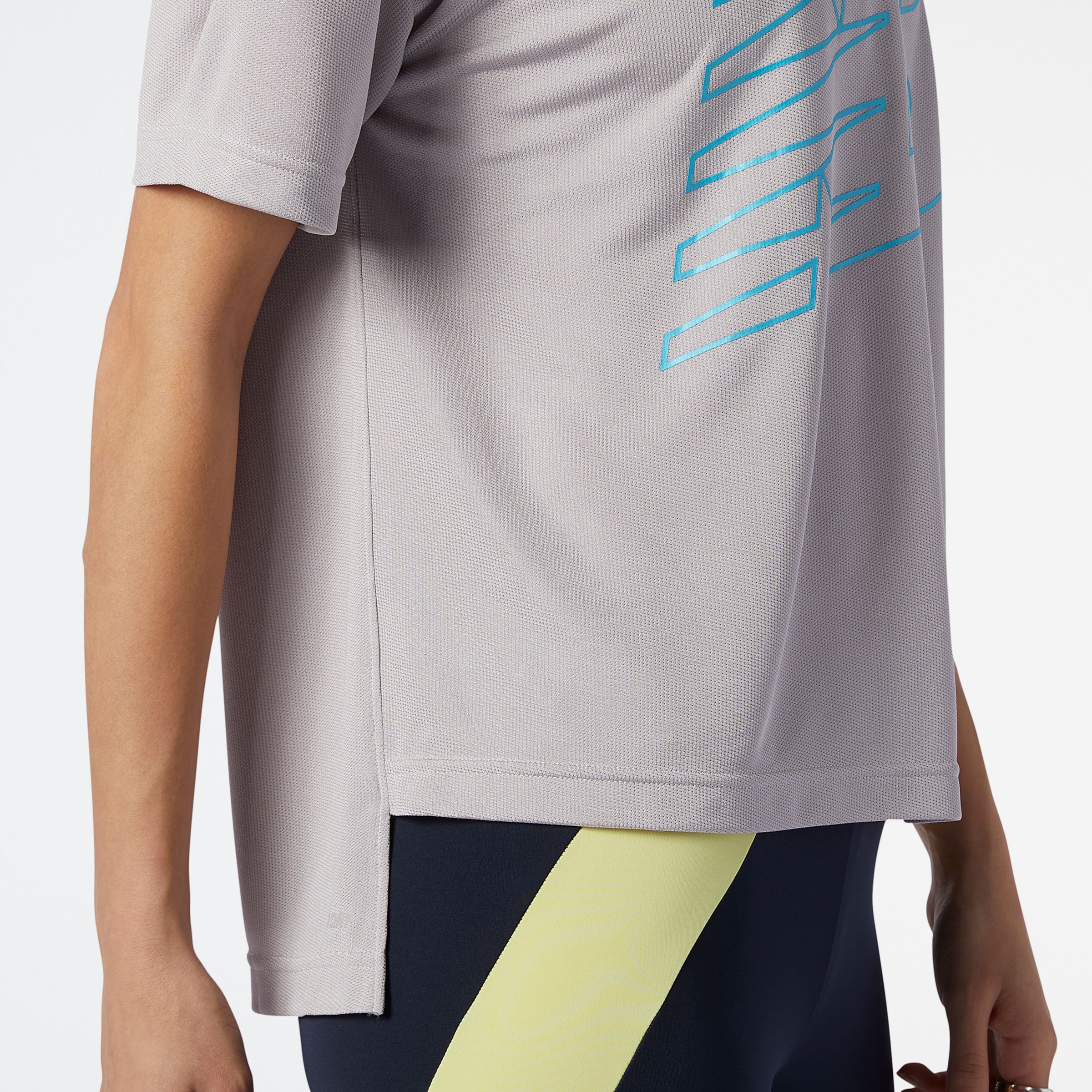 Achiever Mesh Graphic Top