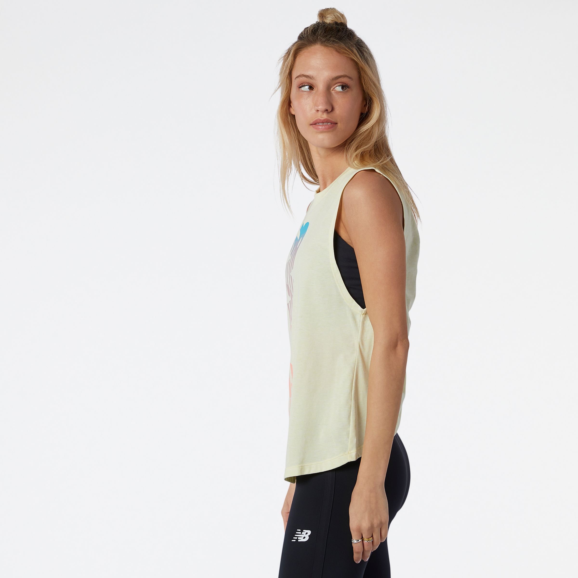 Relentless Cinched Back Graphic Tank