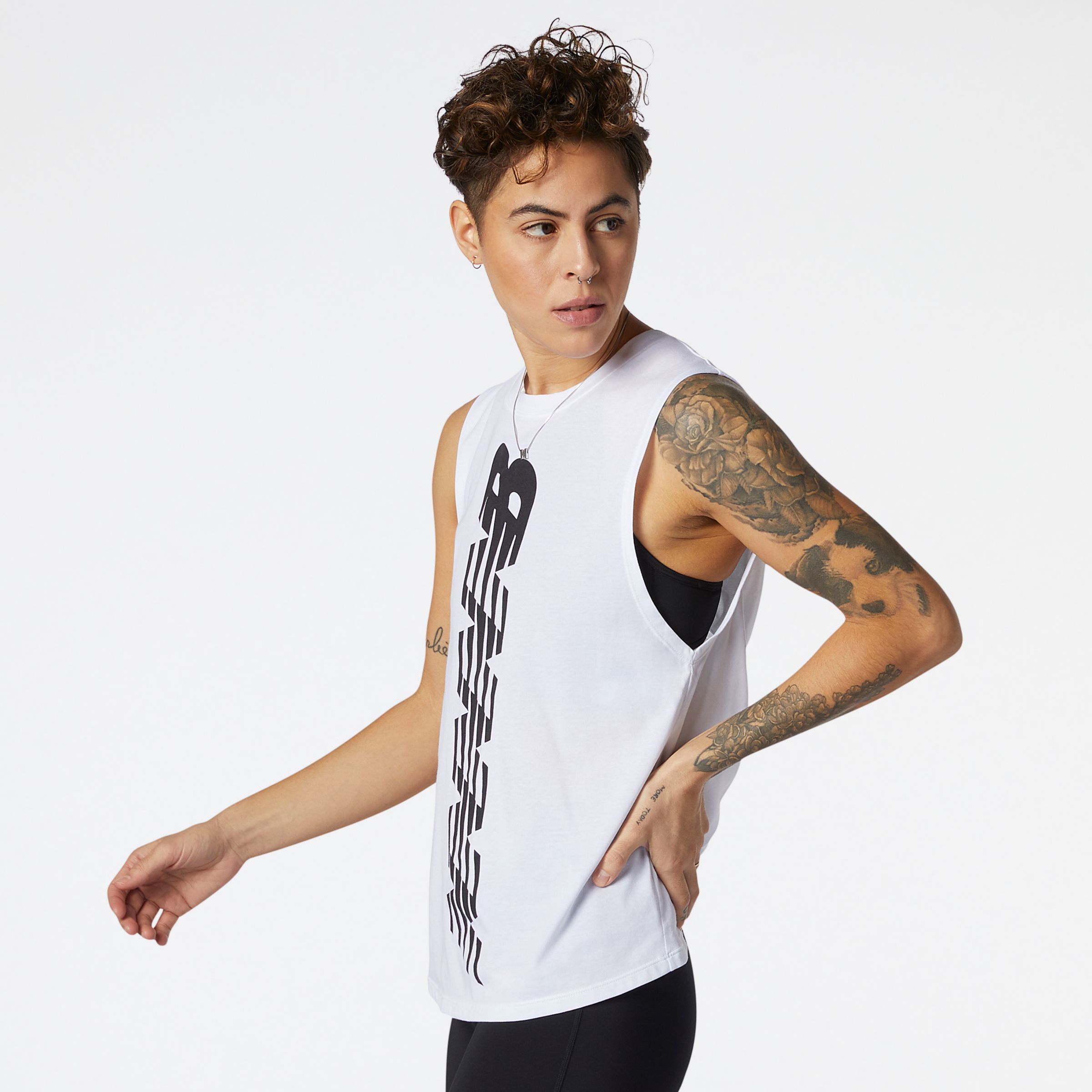 Relentless Cinched Back Graphic Tank