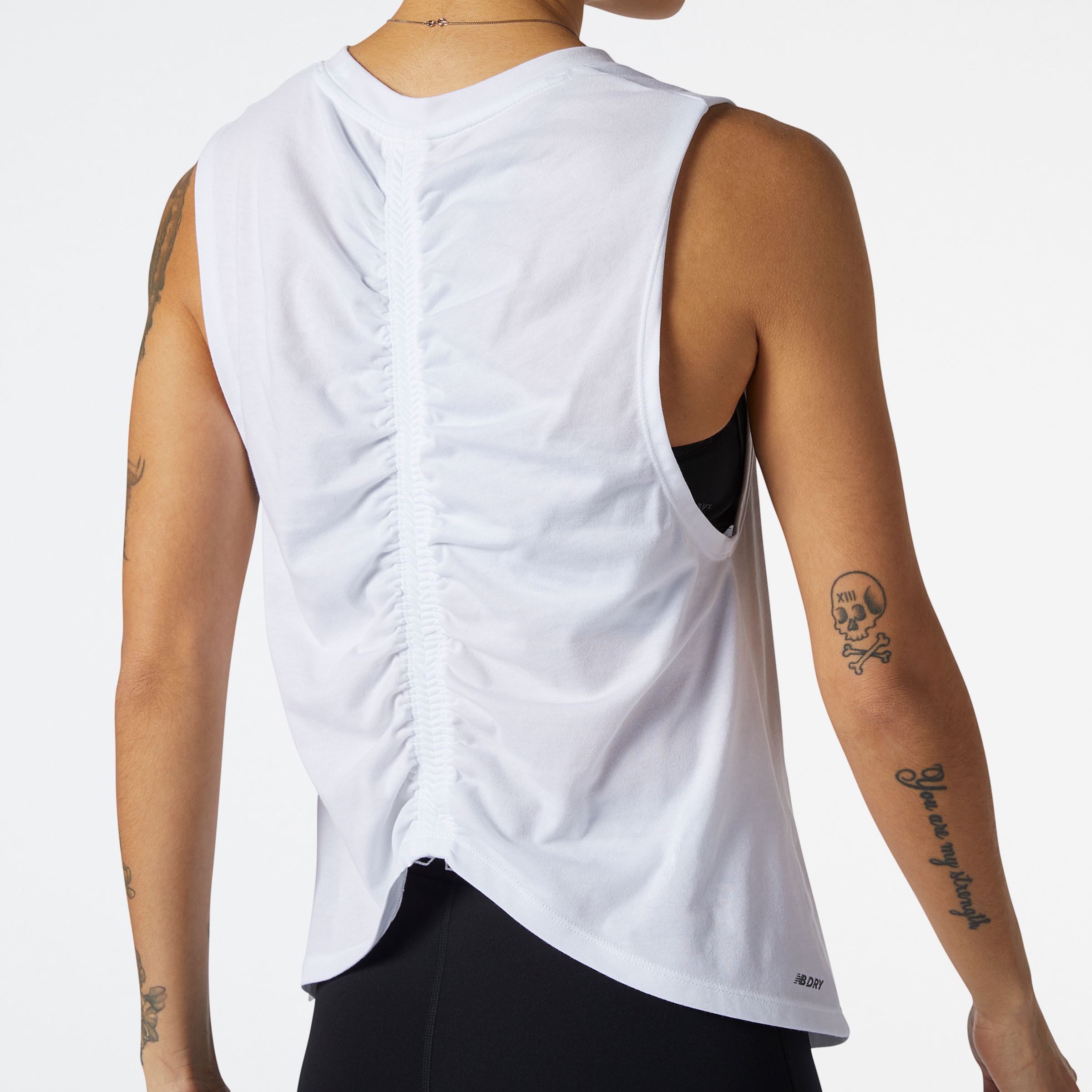 Relentless Cinched Back Graphic Tank