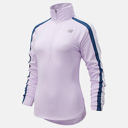 New Balance Accelerate Half Zip Pullover, WT11216AAG image number null