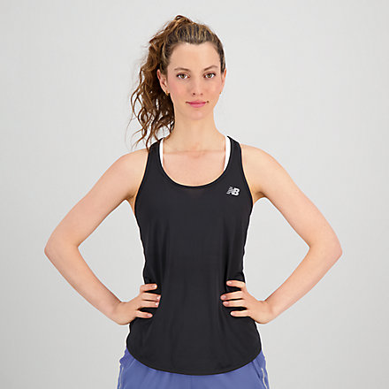 New Balance Accelerate Tank, WT11222BK image number null