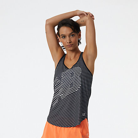 New Balance Printed Accelerate Tank, WT11223WK image number null