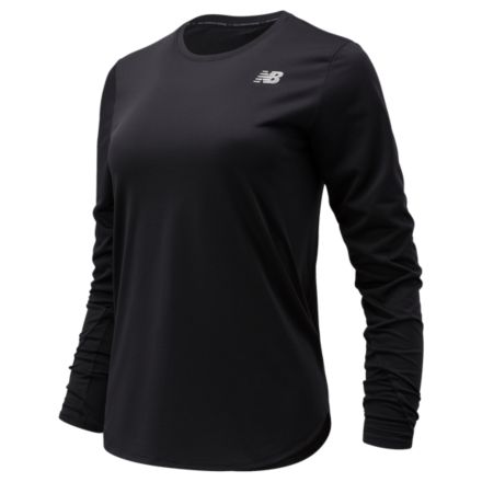 NB Accelerate Long Sleeve, WT11224BK