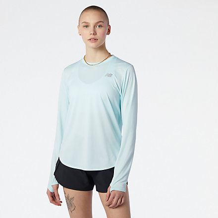 New Balance Accelerate Long Sleeve, WT11224PBC image number null