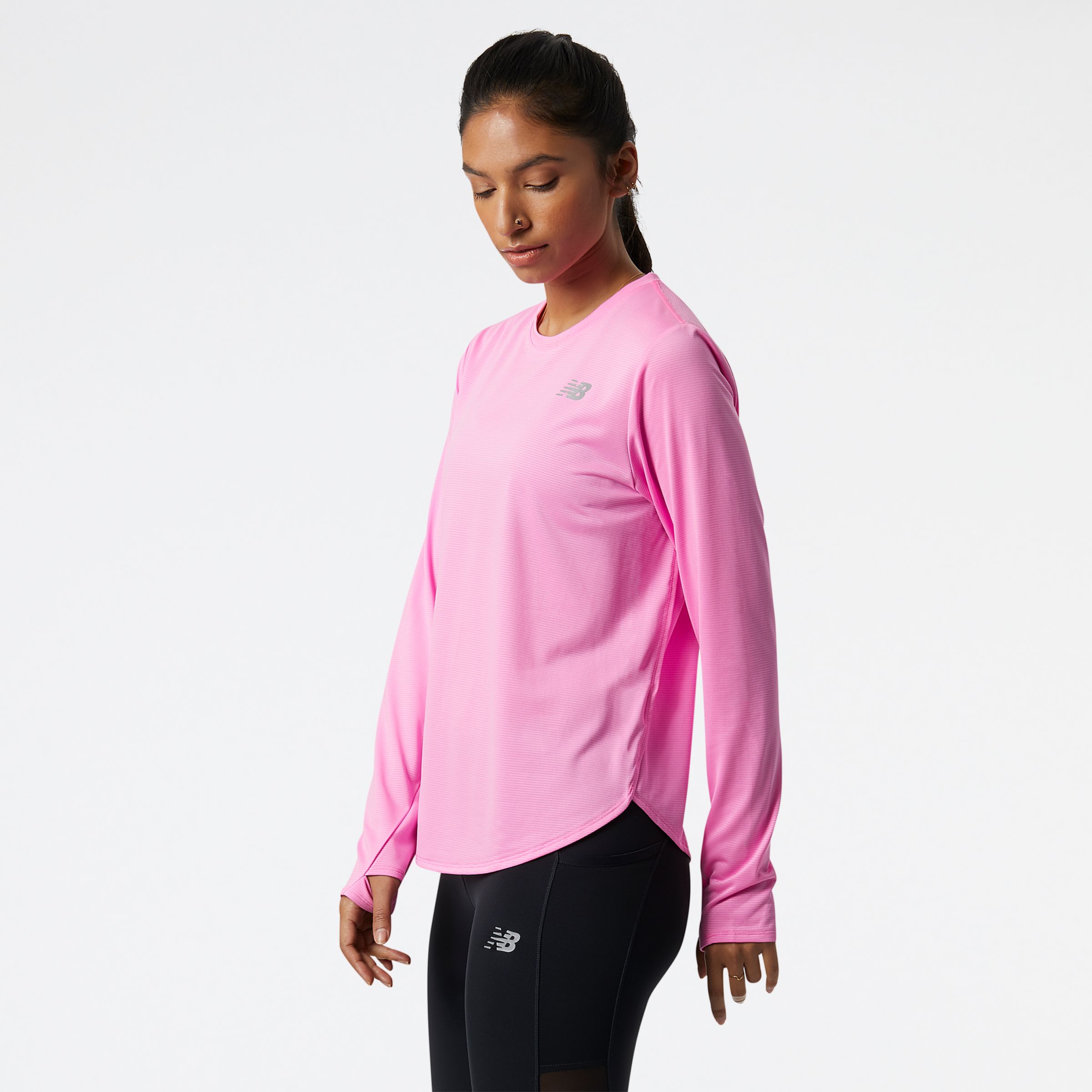 new balance running long sleeve