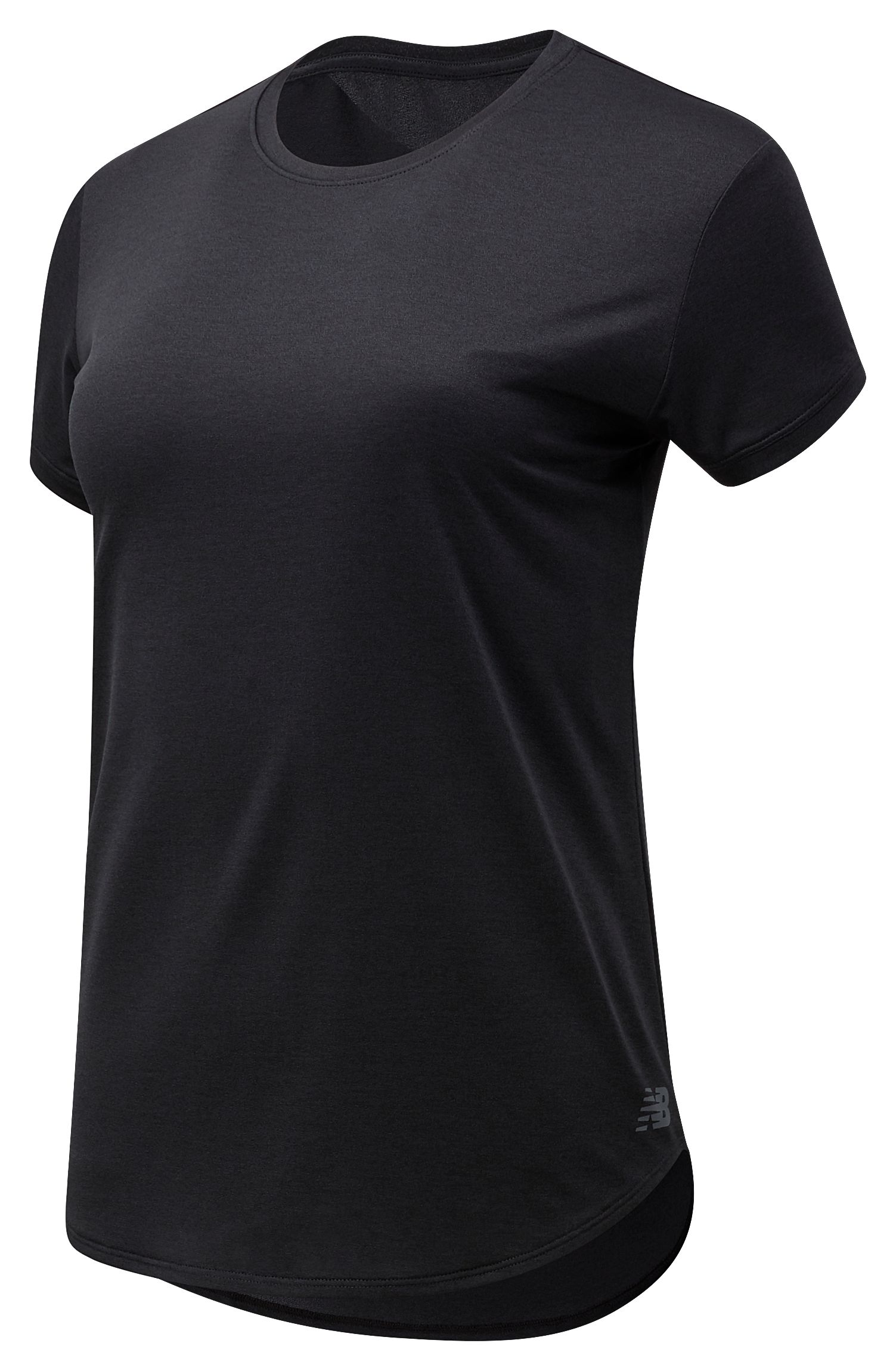 

New Balance Women's Sport Core Heather T-Shirt Black - Black