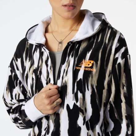 Sweats &agrave; capuche NB Athletics Collide Printed Terry