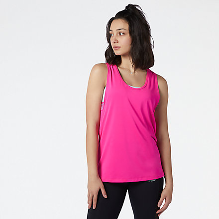 NB Relentless Sweat Tank, WT13169PGL image number null