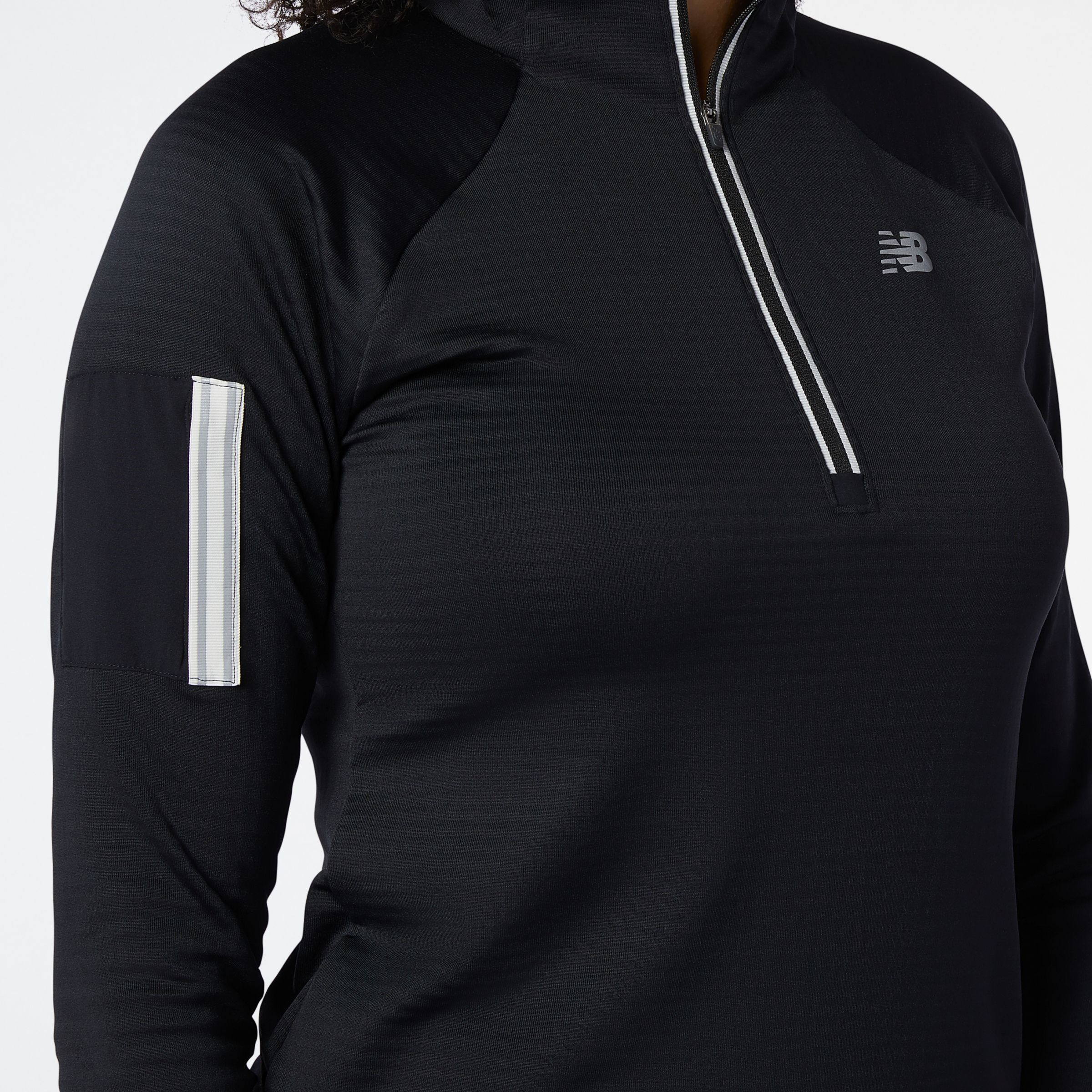 new balance heat grid half zip