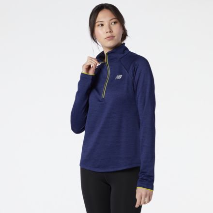 NB NB Heat Grid Half Zip, WT13269NTD