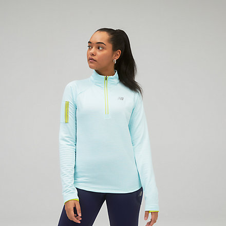 NB Heat Grid Half Zip قهوة اظرف NB Heat Grid Half Zip قهوة اظرف