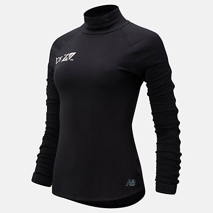 New Balance London Acceptance Q Speed 1NTRO Long Sleeve, WT13290DBK image number null